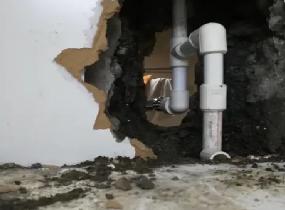 天桥厨房下水管道漏水检测